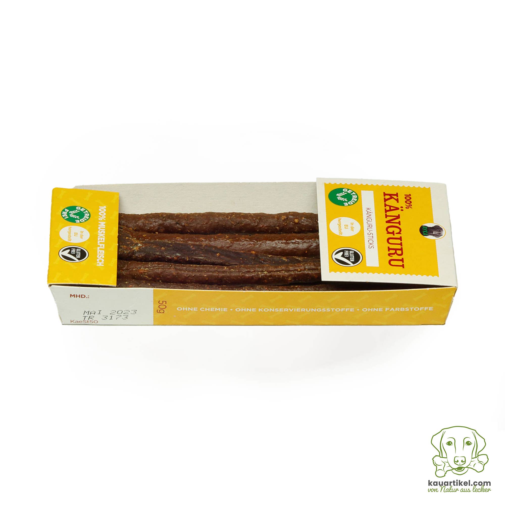 Kängurupinnar 50 g – monoprotein hundgodis