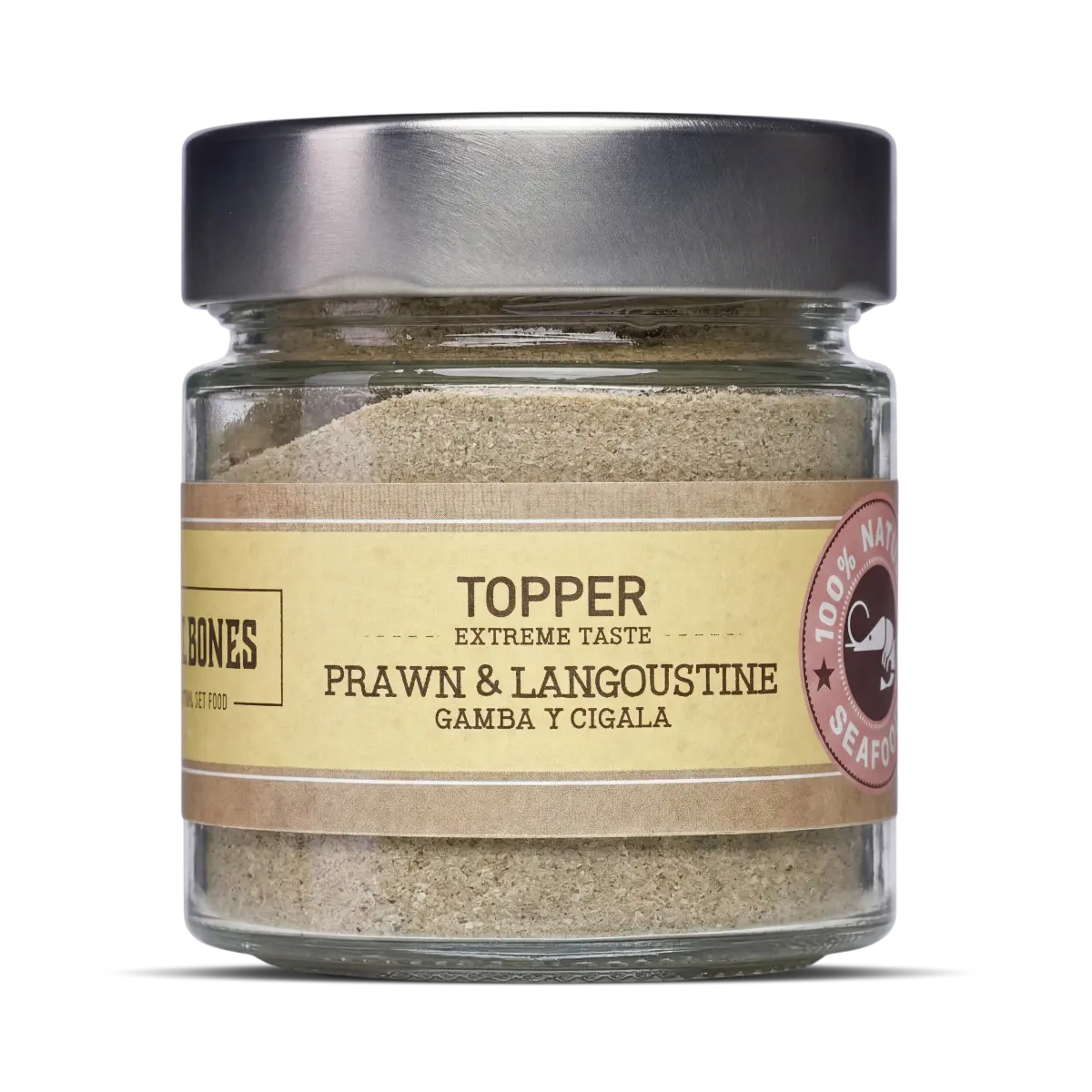 Topping med räka & havskräfta – naturlig smakförhöjare för hund och katt, 100 g