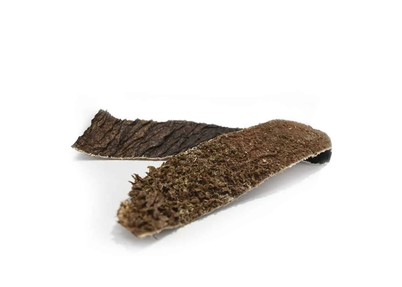 Emmzo vom platt i bit 100 g â đžđȘ Svenskt naturligt hundtugg av nötvom | Staffeshoppen