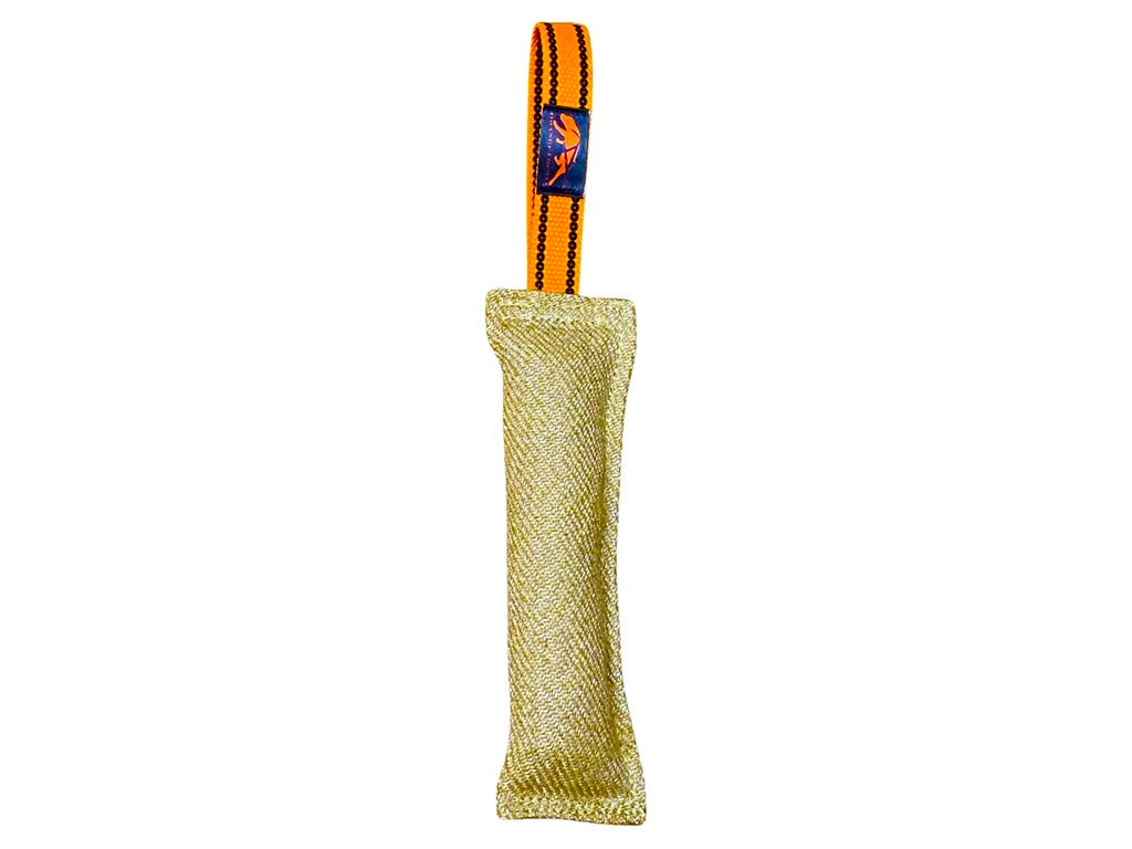 Standard Jute × Ringo – Hybrid bitkudde 25 × 7 cm