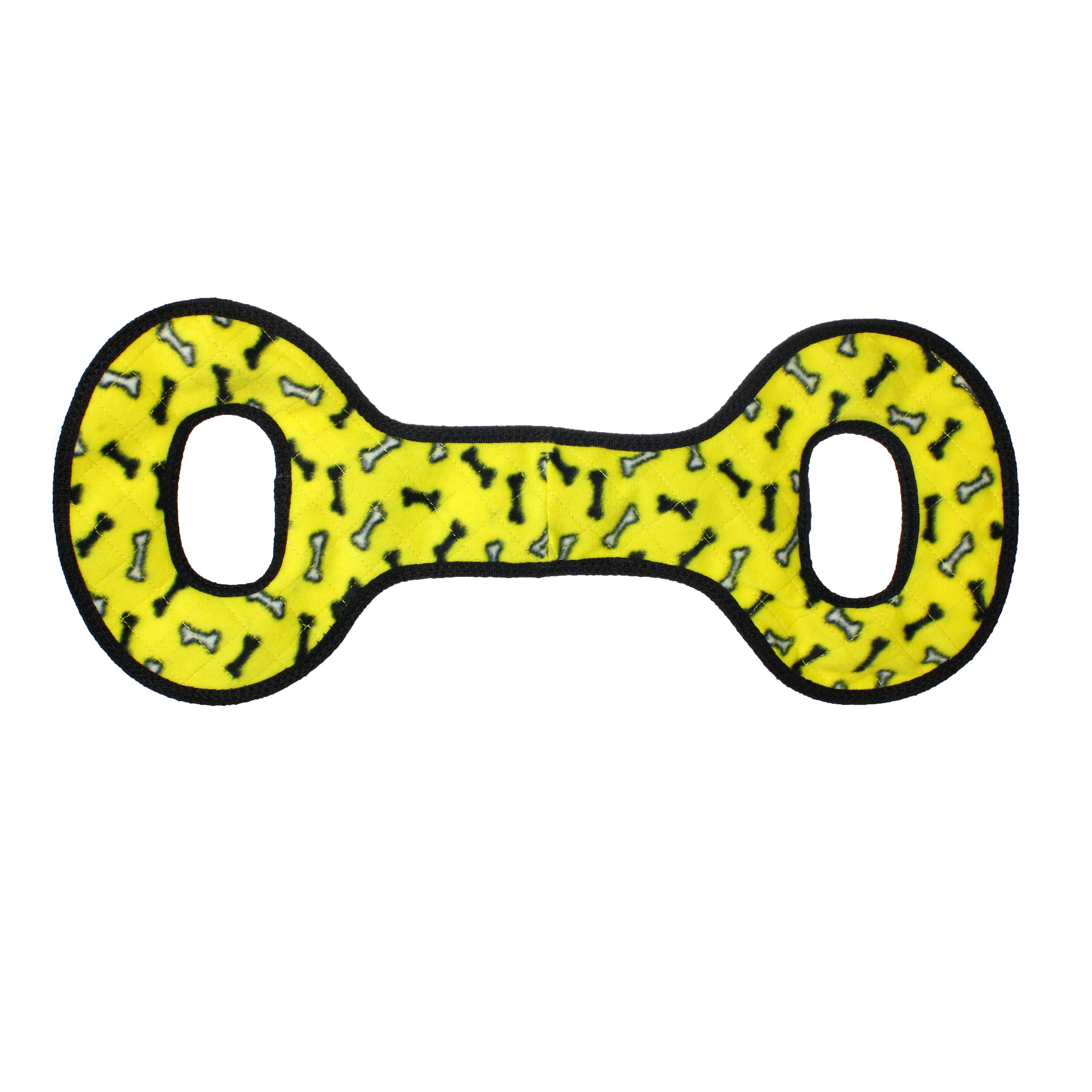 Tuffy No Stuff Ultimate Tug-O-War – Gul pipande dragleksak