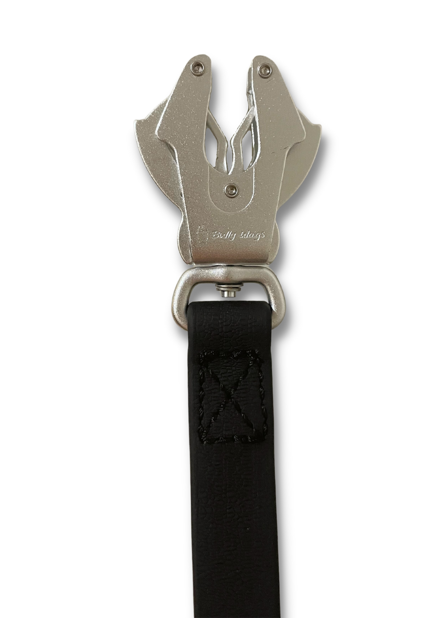 Bully Wags - Vattentät PVC Hundkoppel: Silver / 120 cm