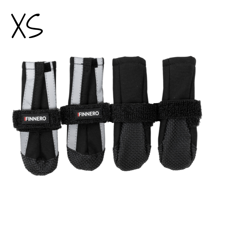 FINNERO HALLA Softshell Hundskor, 4 st/förpackning
