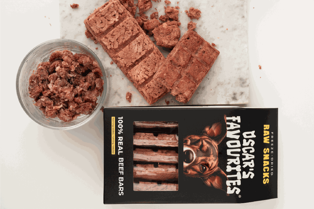 Frystorkade nötfärsstänger 90 gram
