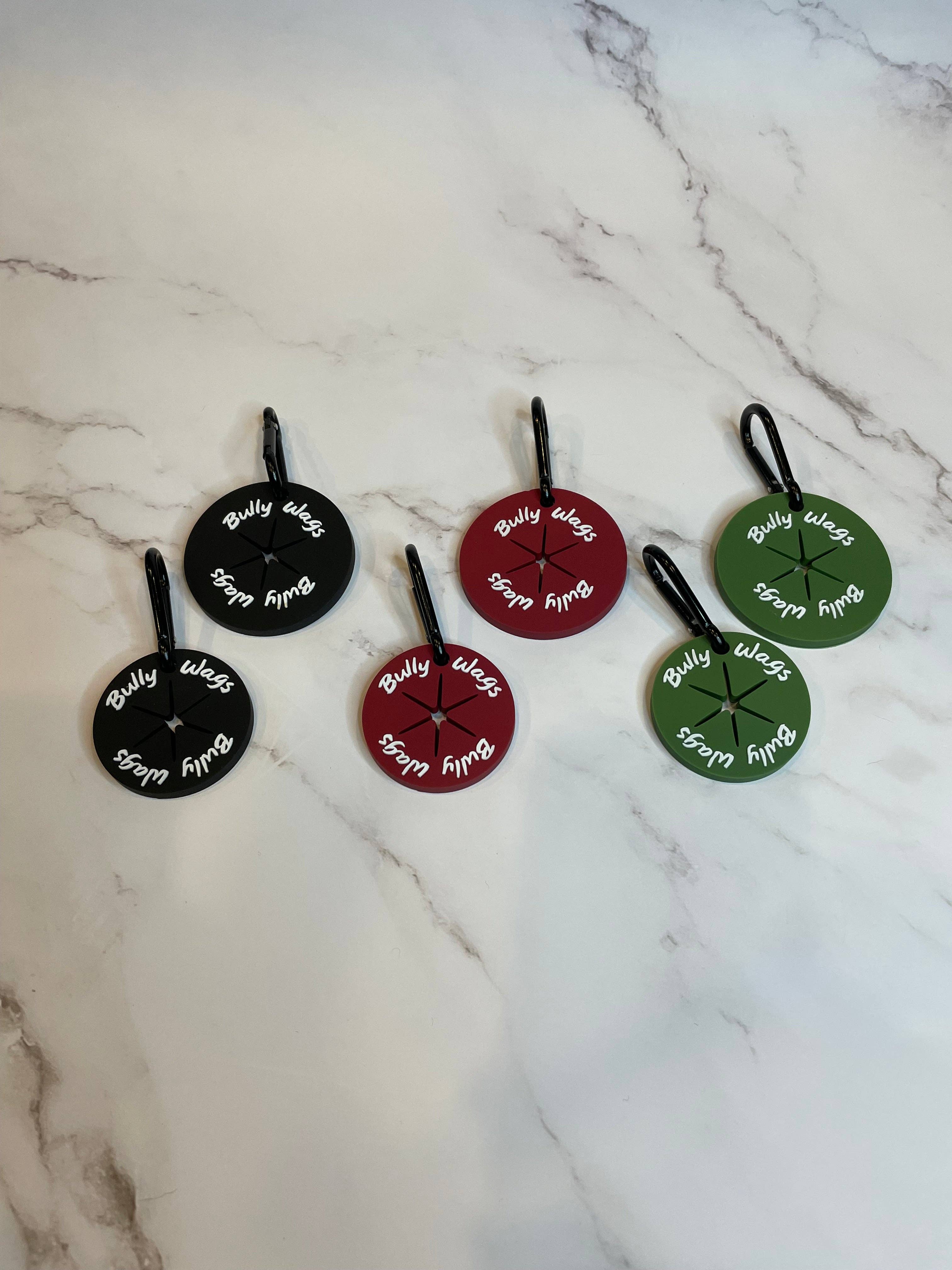 Bully Wags Poop Bag Clips – Praktisk Bajspåsehållare för Hundpromenader | Staffeshoppen