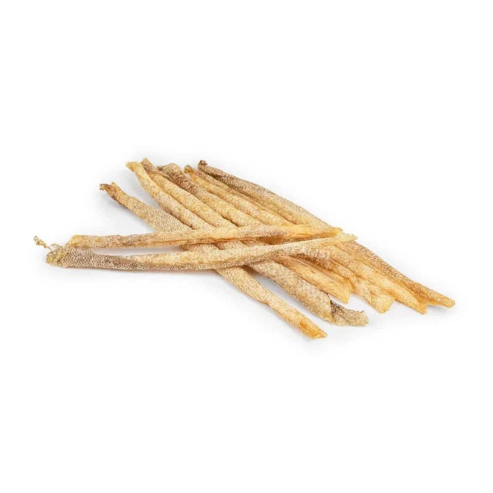 Rödfisksticks – naturligt hundgodis av vit fisk