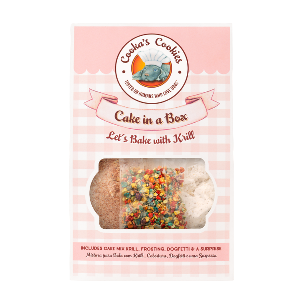 Baka egen hundtårta med krill | Bakset 200 g