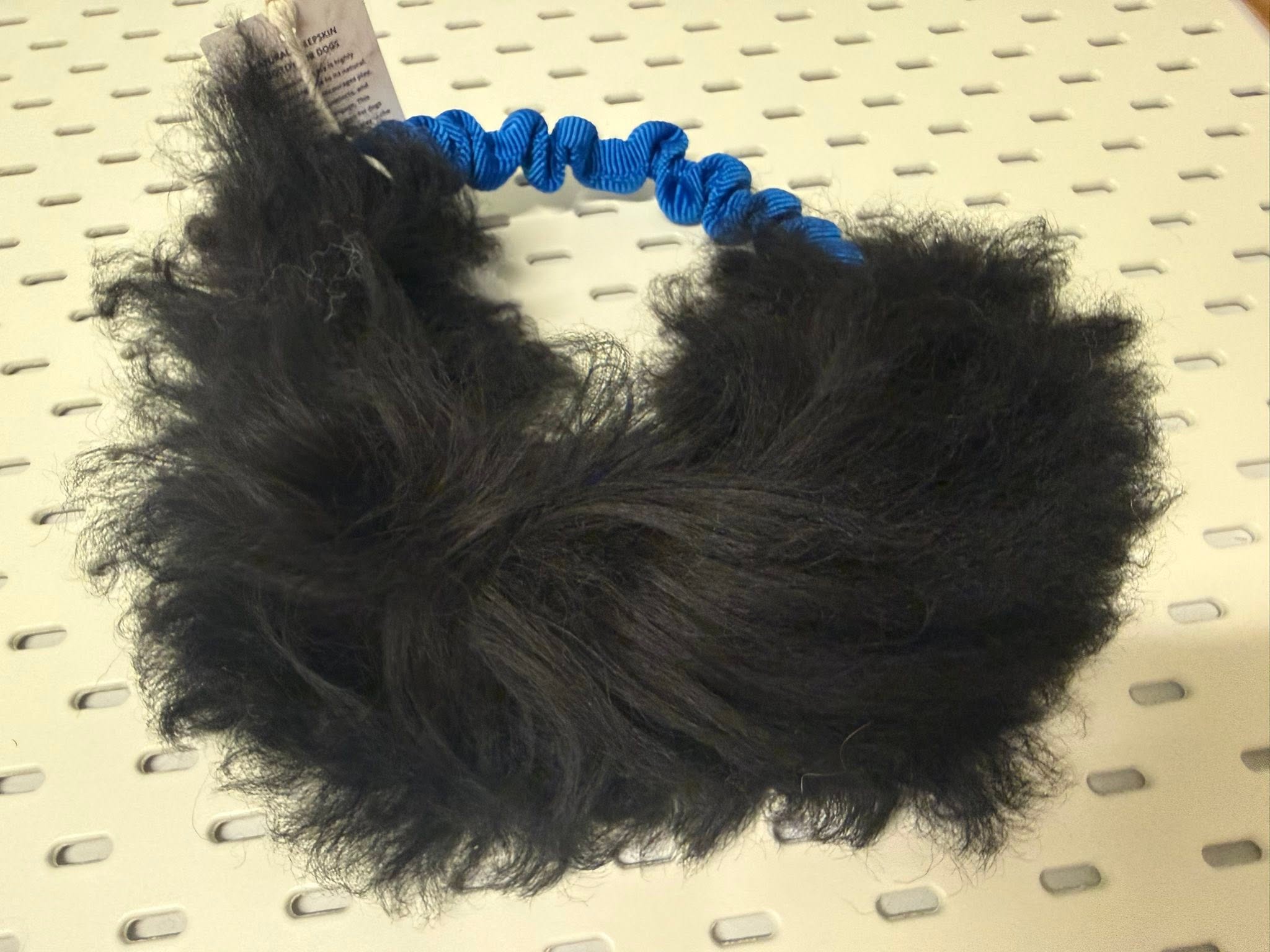 Psarvard Kampring för Hund – Kampleksak med Fårpäls & Bungee