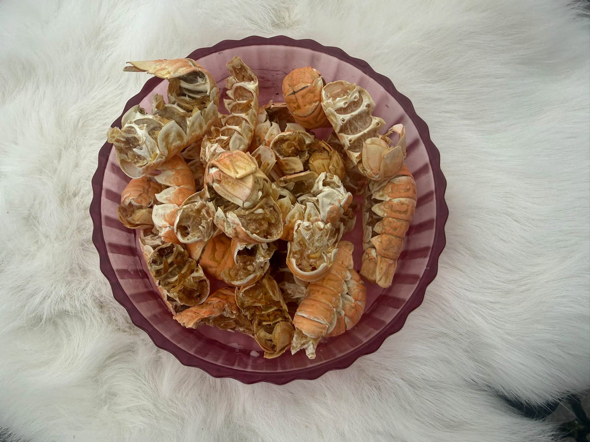 Torkade kräftor 50 g, Krispigt Premiumgodis