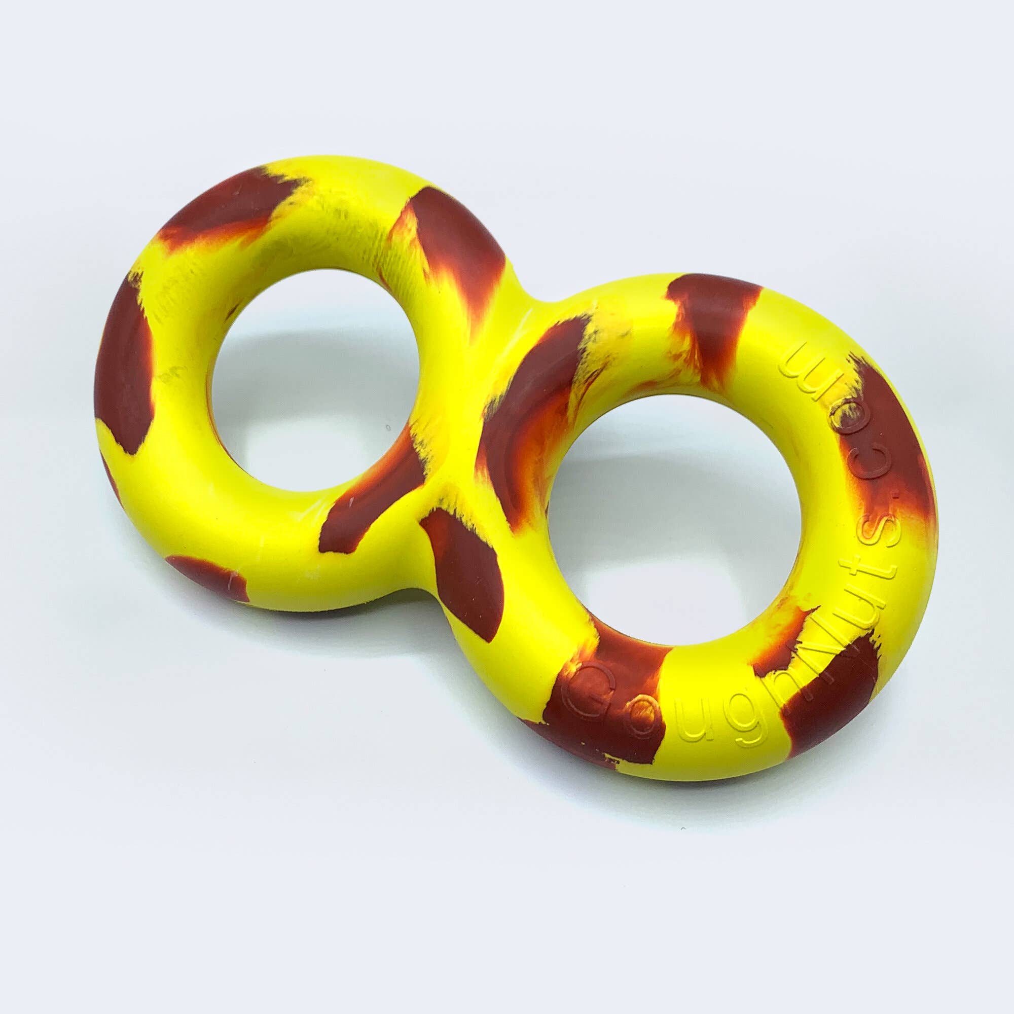 Goughnuts Original Tug Toy – Gul Medium | Slitstark hundleksak - Livstidsgaranti