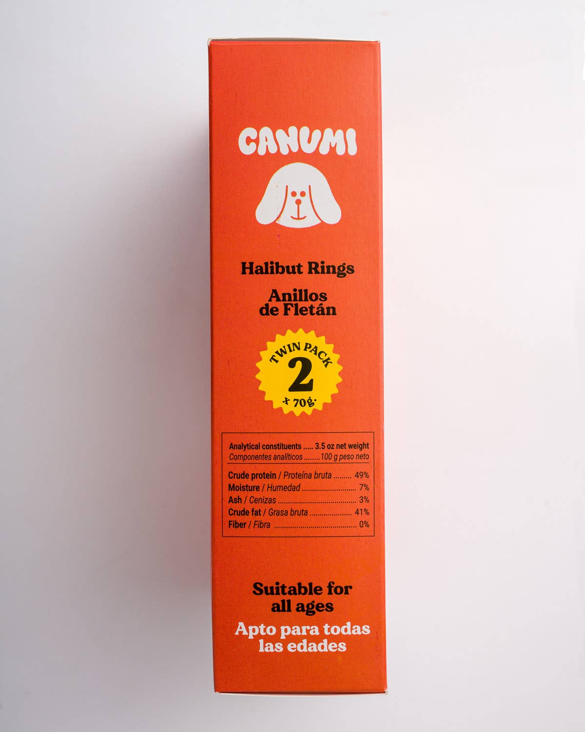 Twin Treats – Ringar av hälleflundra 2 × 70 g