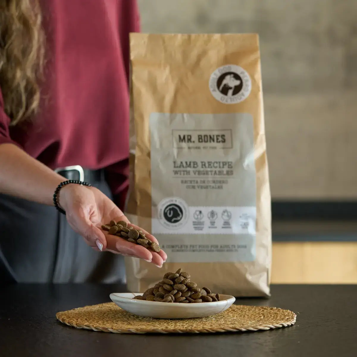 Mr.Bones - Natural Pet Products - Torrfoder för hundar – Spannmålsfritt lammrecept