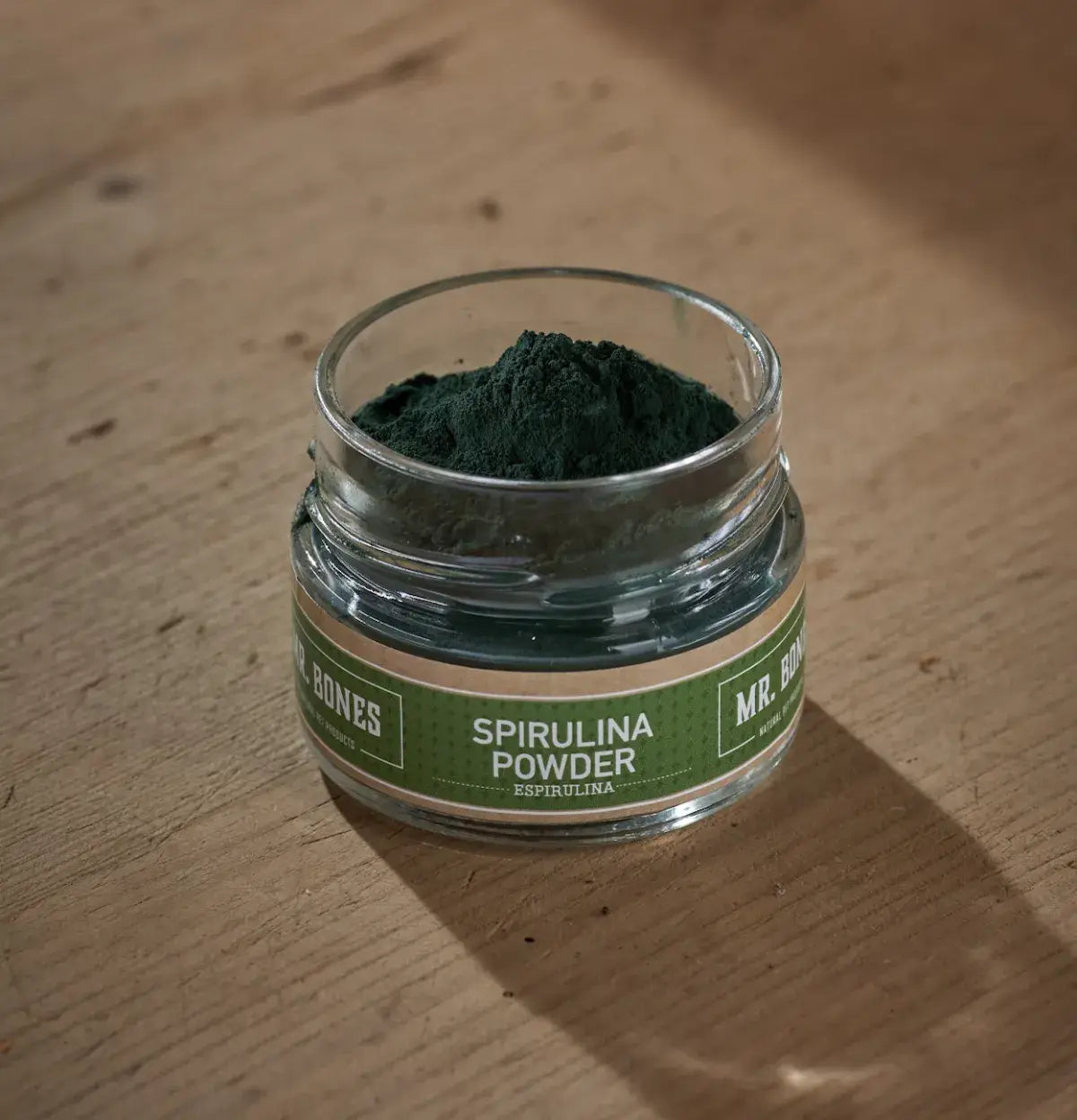 Spirulinapulver – naturligt tillskott för hund och katt, 70 g