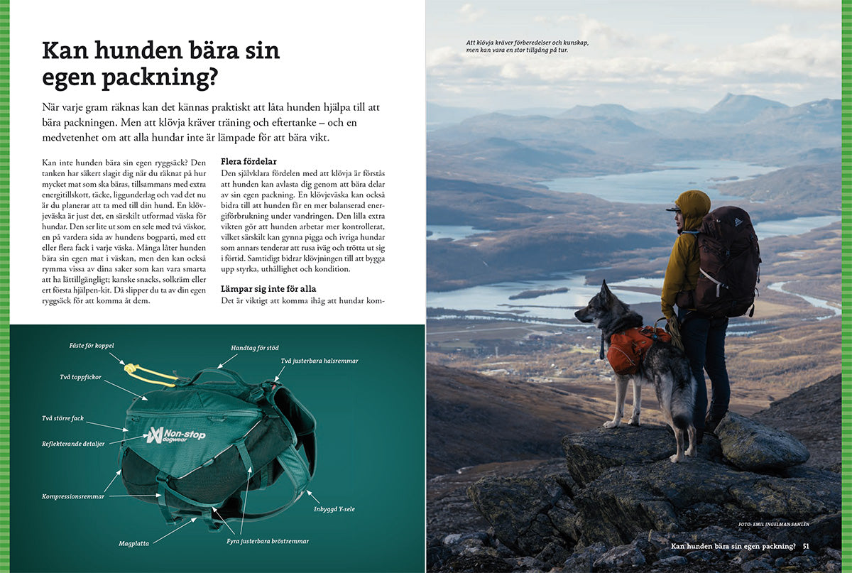 Vandra med Hund – Guide till vandring, tältliv & friluftsliv med hund