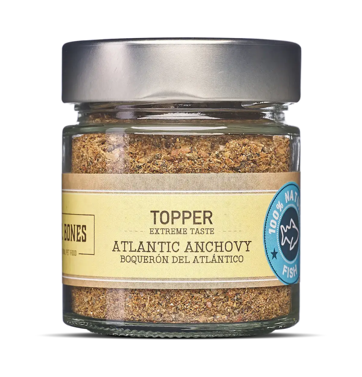 Atlantic Anchovy Topper – 100 % ansjovis för hundar & katter