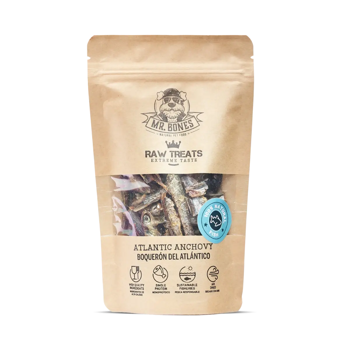 Raw Treats Atlantisk Ansjovis 45 g