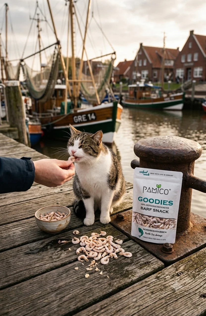 Frystorkade Nordsjöräkor | BARF Snack för hundar & katter