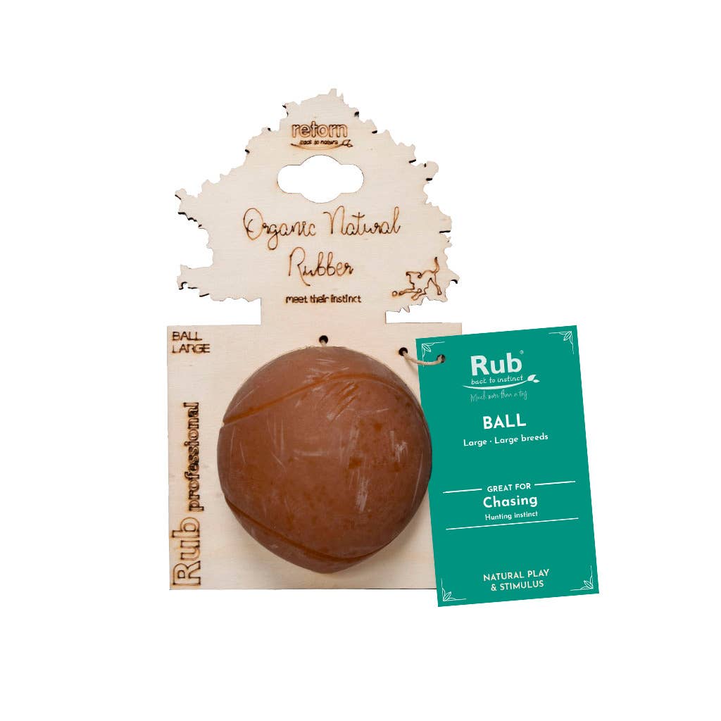 Gnugga bollen hund leksak: M