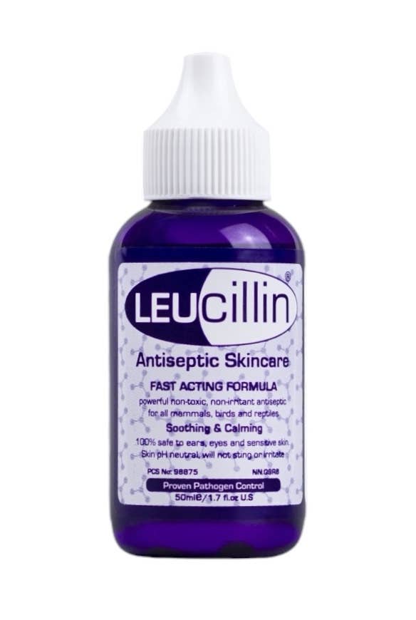 Antiseptisk sårvård för hund & katt – Leucillin 50 ml | Svider inte