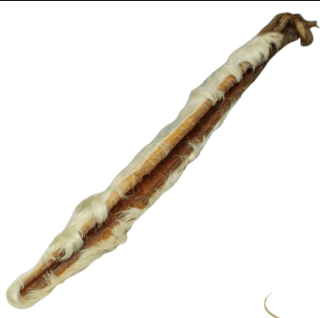 Kohud med hår – Naturligt hundtugg 50 cm