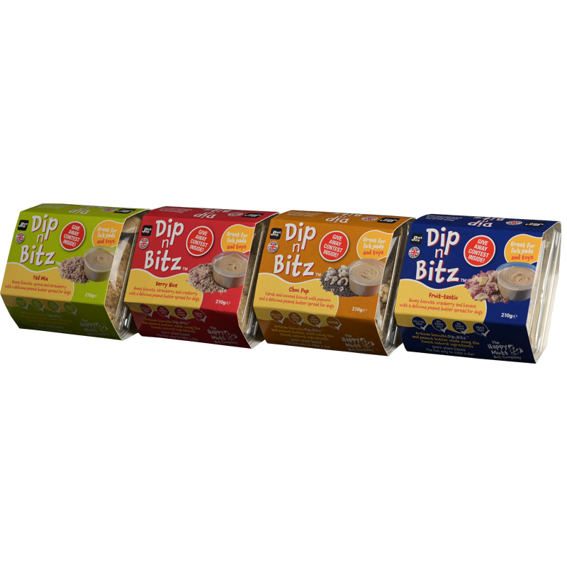 Pet-Joy Products - Pet Joy X Happy Mutt Dip N Bitz: Svans Mix