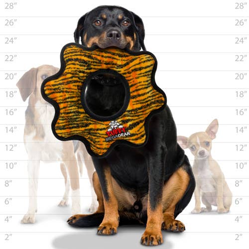 Tuffy Mega Gear Ring Tiger – Extra slitstark pipring