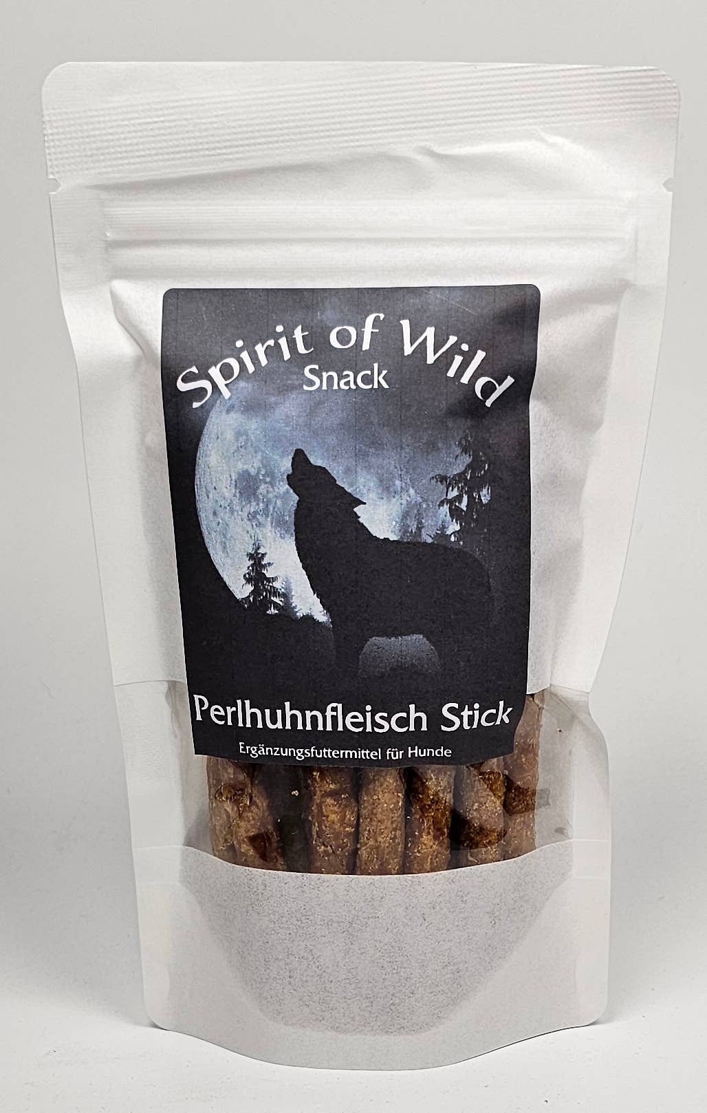 Pärlhöns köttpinnar 100 g – monoprotein hundgodis av pärlhöns