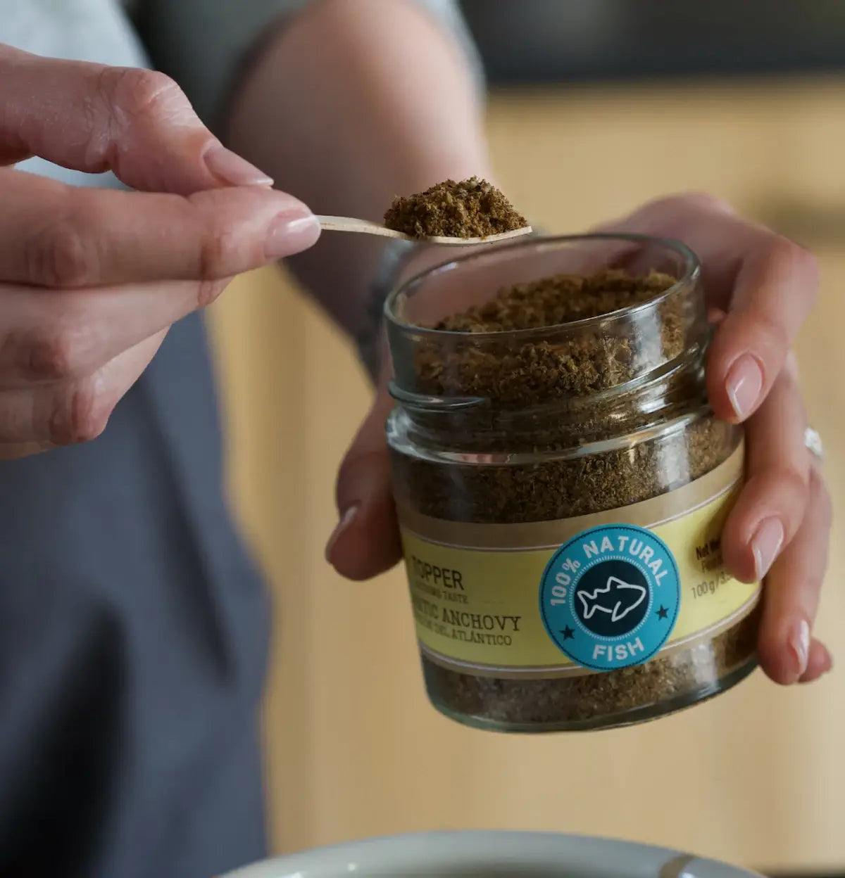 Atlantic Anchovy Topper – 100 % ansjovis för hundar & katter