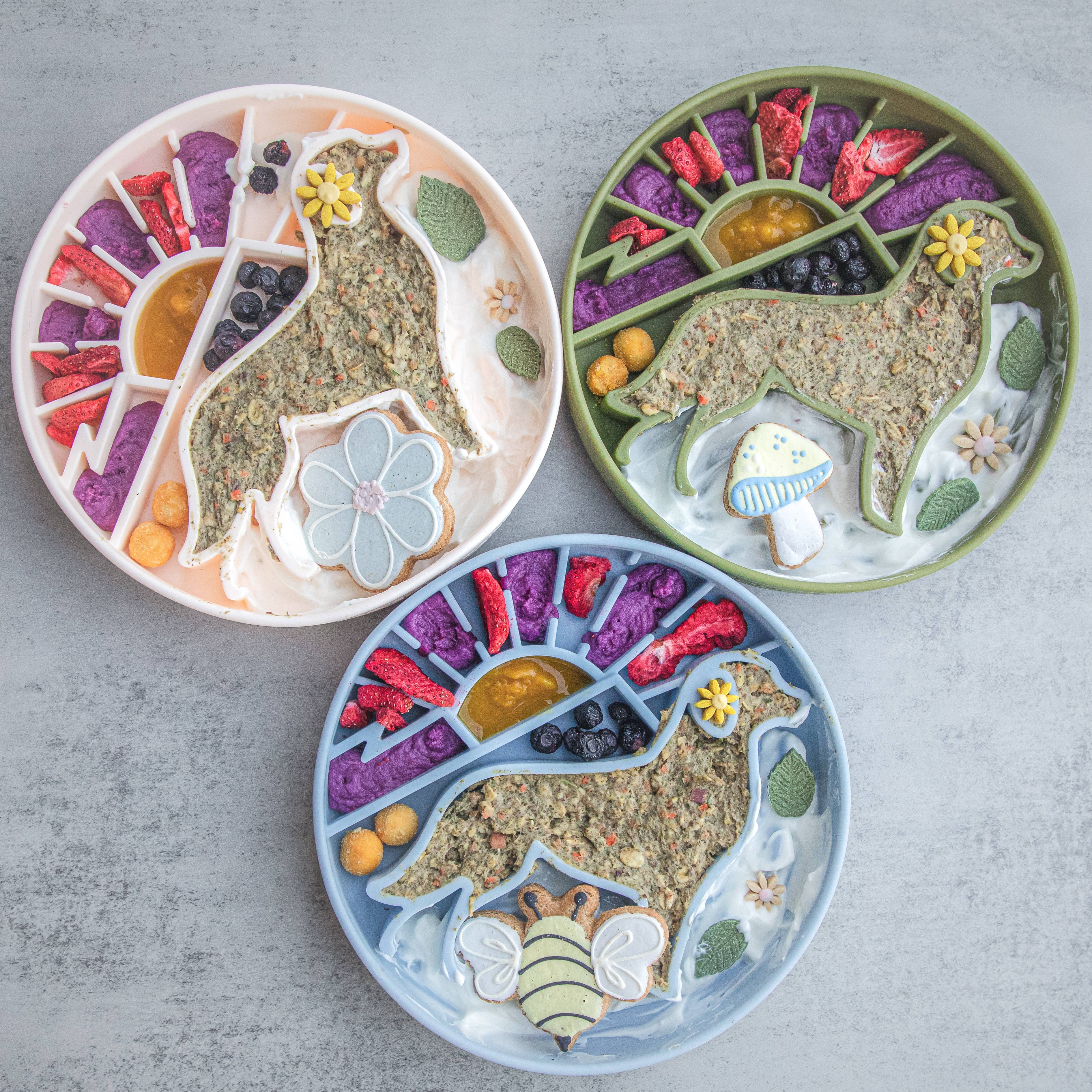 Pawsome Tails Golden Hour Slow Feeder – Berikningsskål som saktar ner hundens måltid