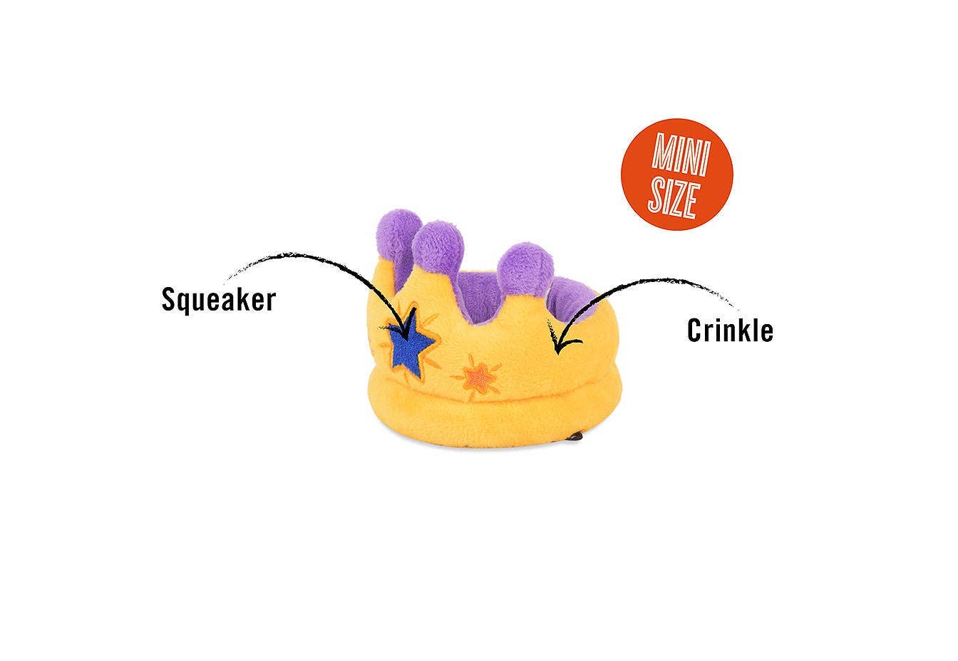 P.L.A.Y. Mini Party Time Canine Crown – Krona för Hund