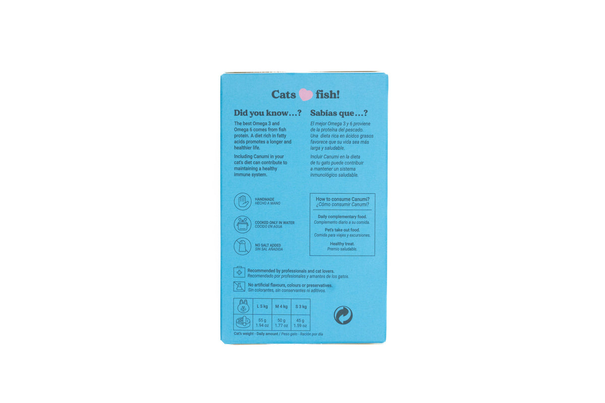 Naturliga Makrillfiléer 120 g – för hund och katt