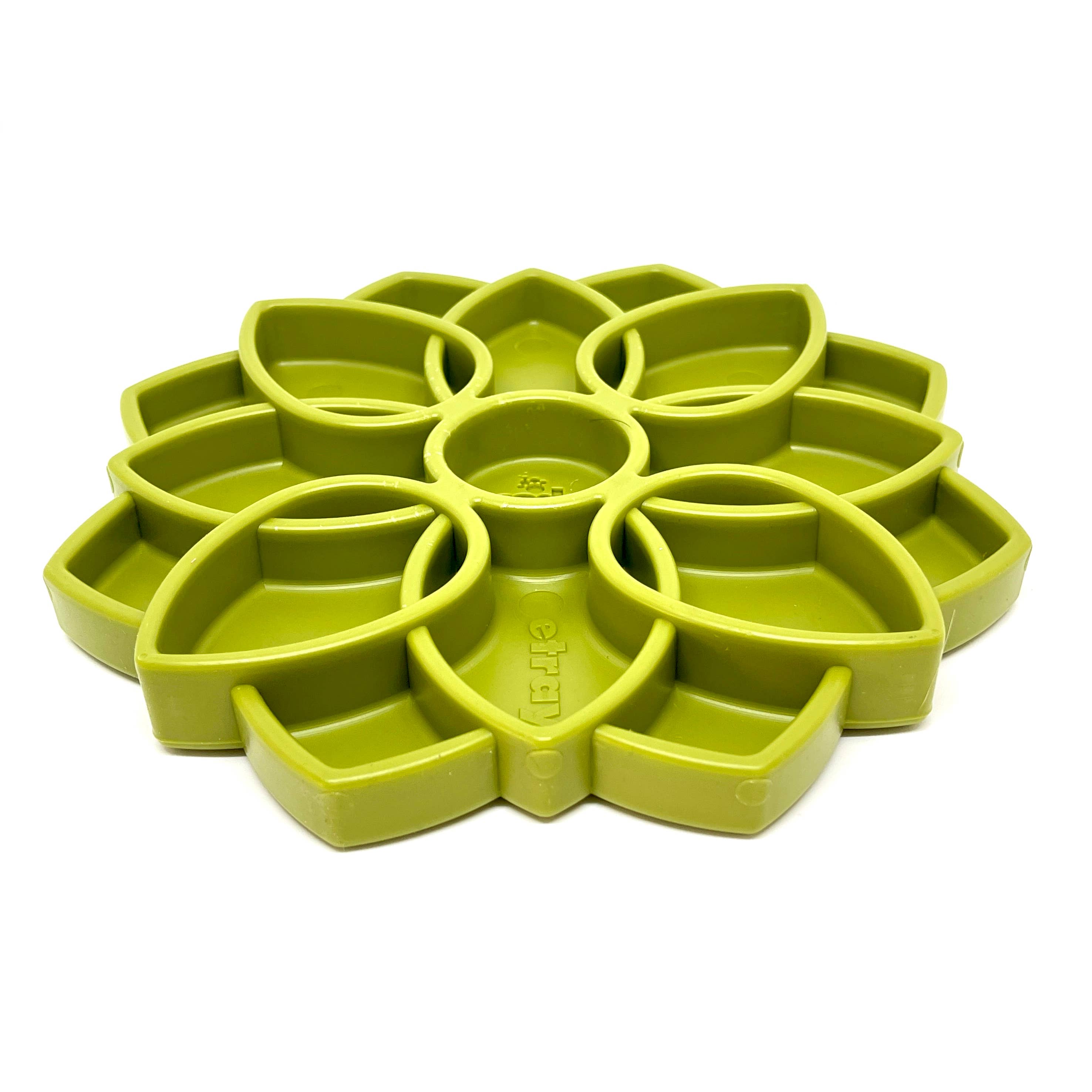 SodaPup Dog Toys - Mandala Design eTray anrikning fack för hundar: Blå