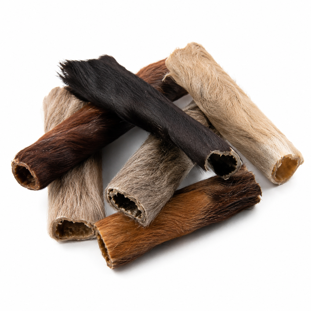 Hästskinn med hår – 100 % naturligt hundtugg av häst