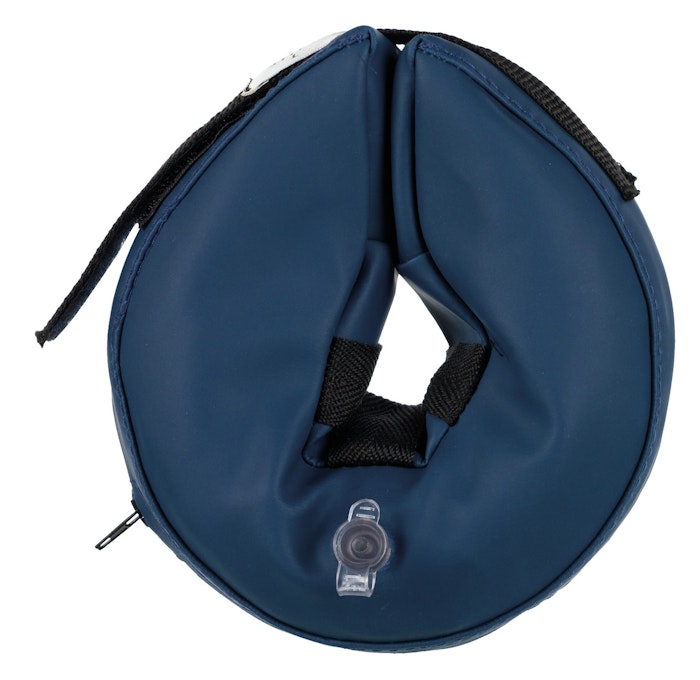Trixie uppblåsbar tratt för hund M (40–45 cm) – mjuk skyddskrage