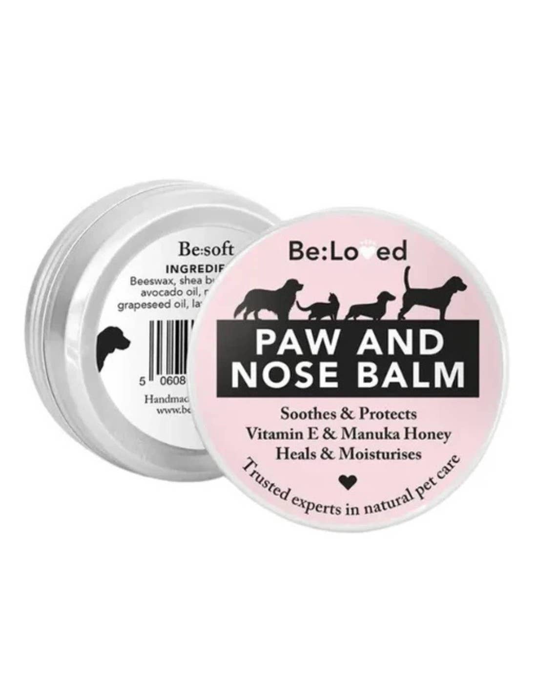 Be:Soft Nose & Paw Balm – Naturligt tass- och nosbalsam