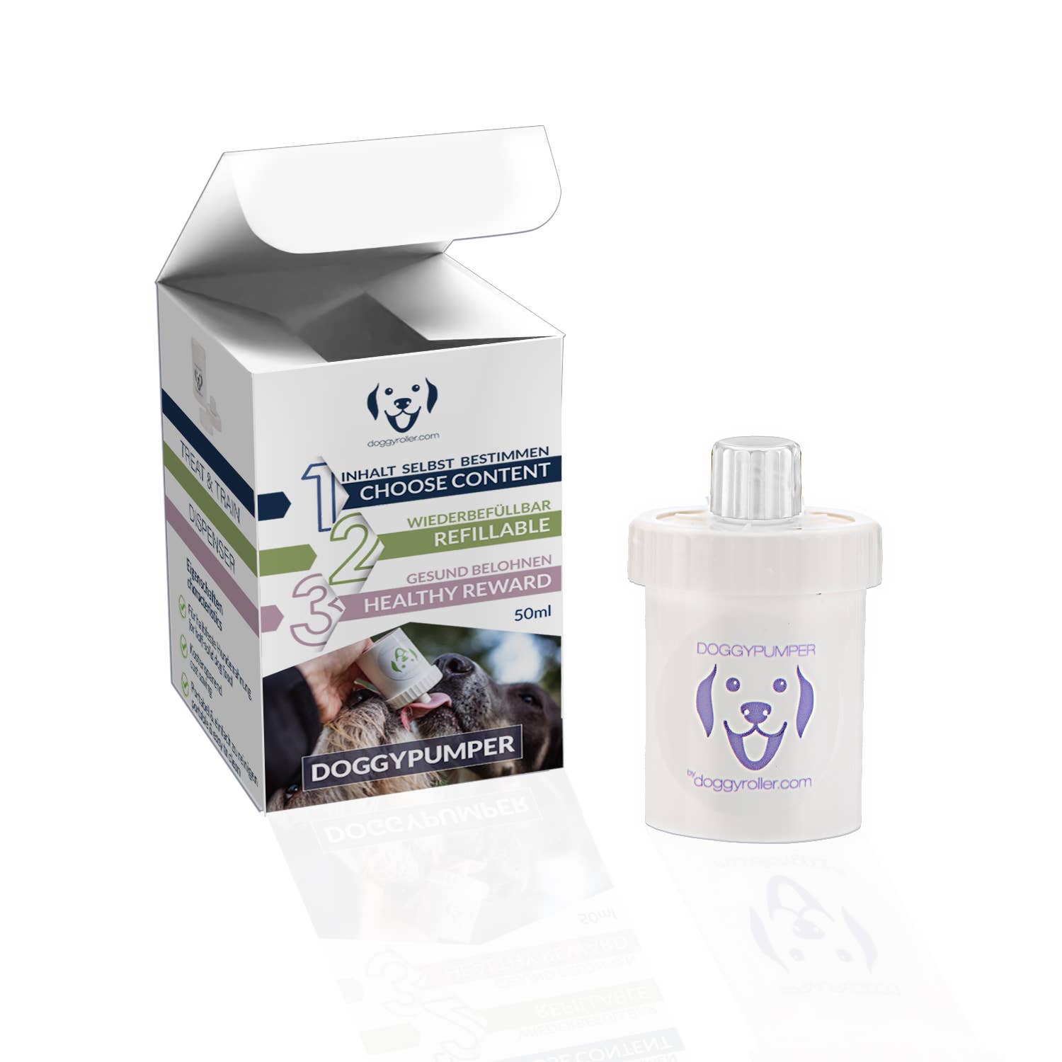 Doggyroller Doggypumper – Lila