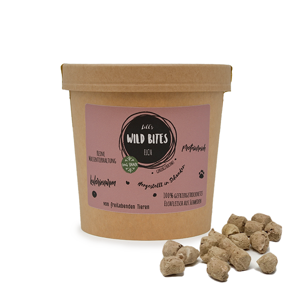 Älg 150 g – Svenskt frystorkat hundgodis monoprotein NYHET!