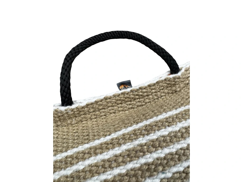 Orange County – Wedge Pillow L Hard | Kampkudde i jute