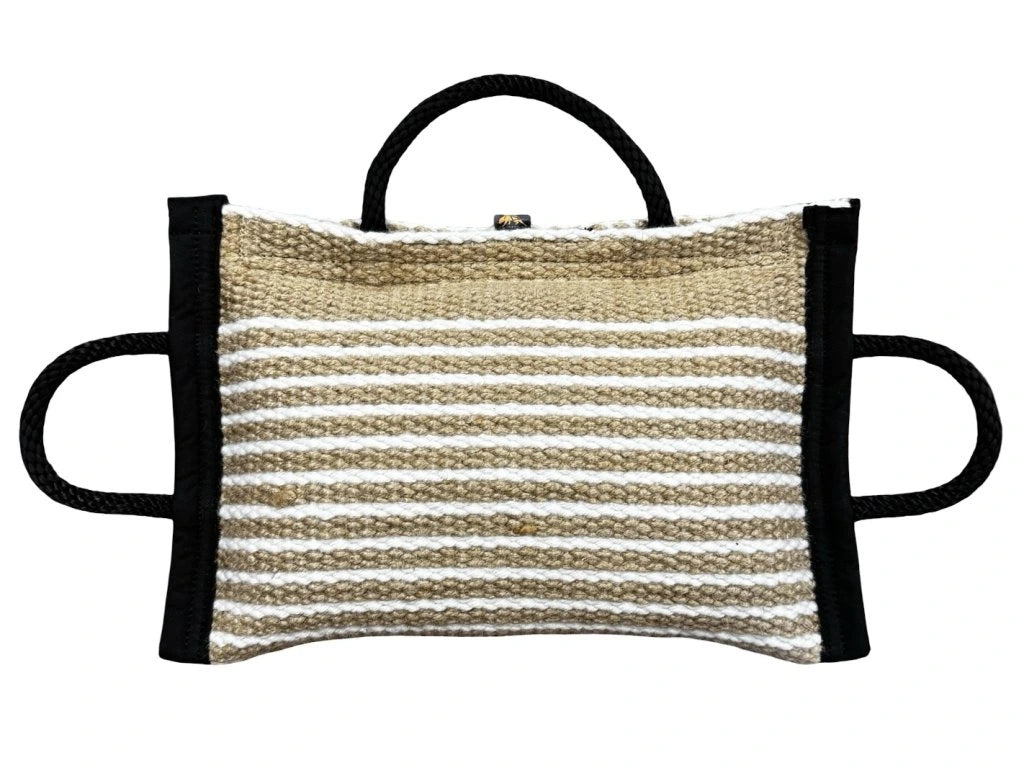 Orange County – Wedge Pillow L Hard | Kampkudde i jute
