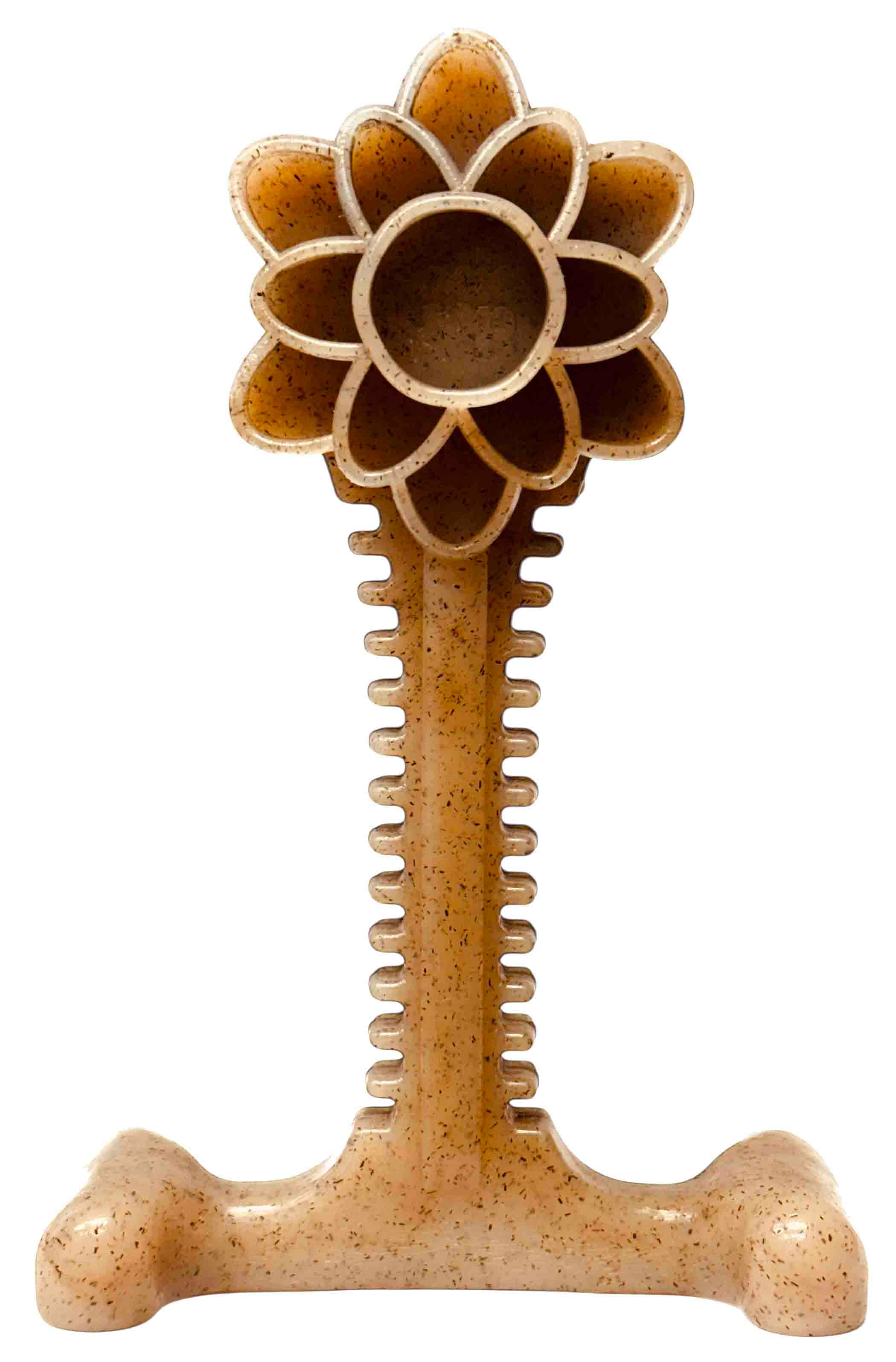 SodaPup Dog Toys - Honey Bone Dental Flower Tower eChew Ultra Hållbar Nylon Hundtuggleksak - XL: Blomtorn - XL