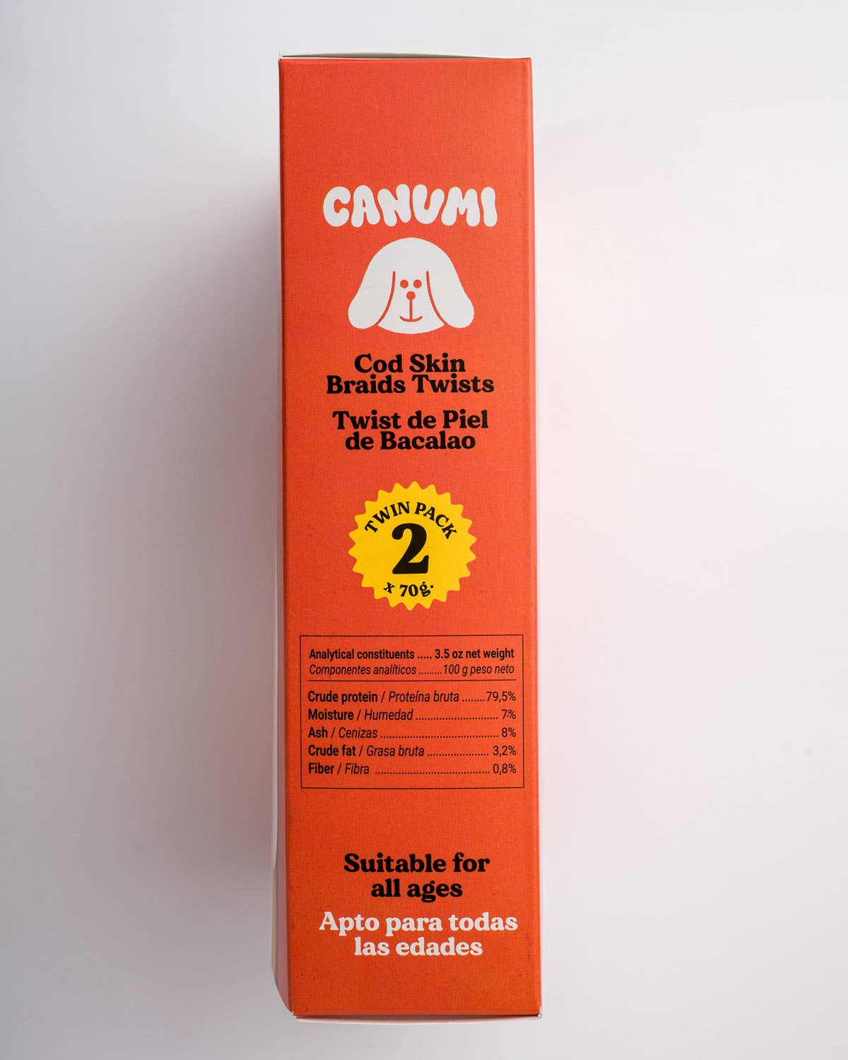 Twin Treats – Twist av torskhud 2 × 70 g