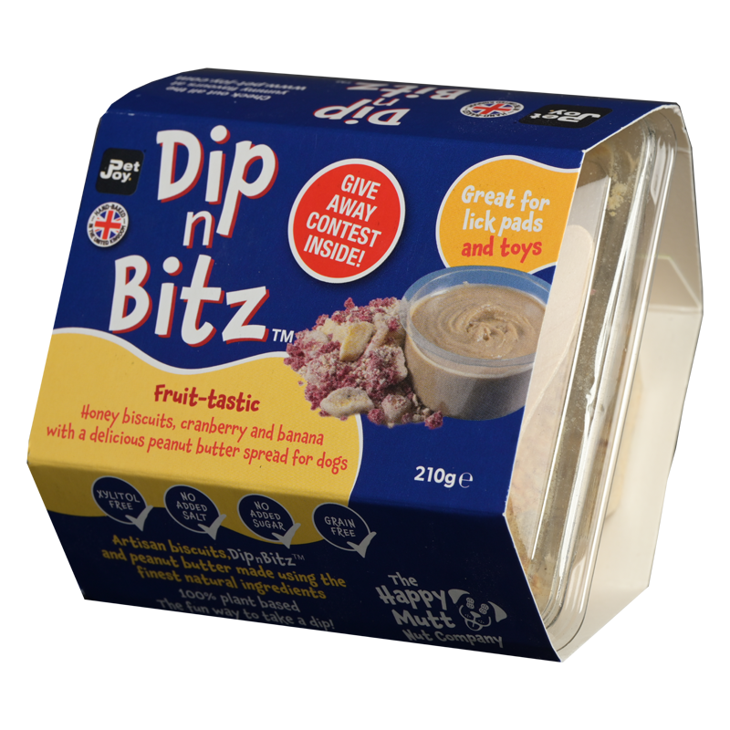 Pet-Joy Products - Pet Joy X Happy Mutt Dip N Bitz: Berry Nice