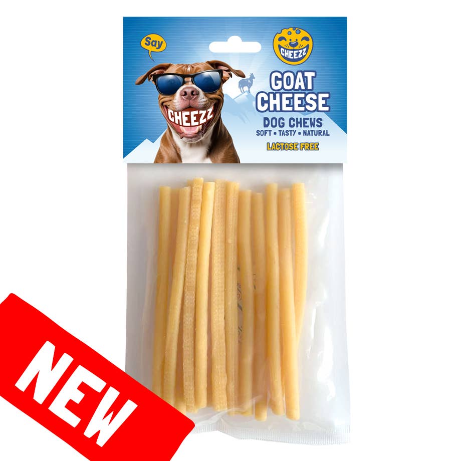 Cheezz Goat Cheese Chews – Premium osttugg för hund | Naturligt hundtugg