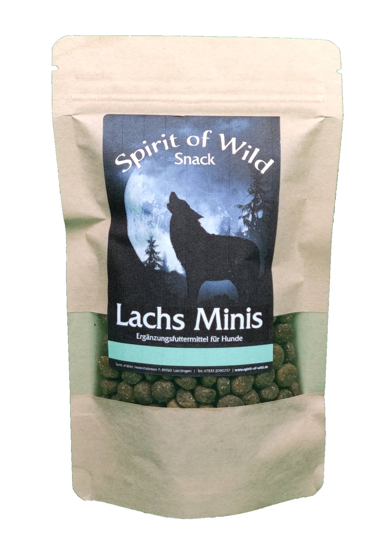 Lax minis 150 g – spannmålsfritt hundgodis med lax och krill