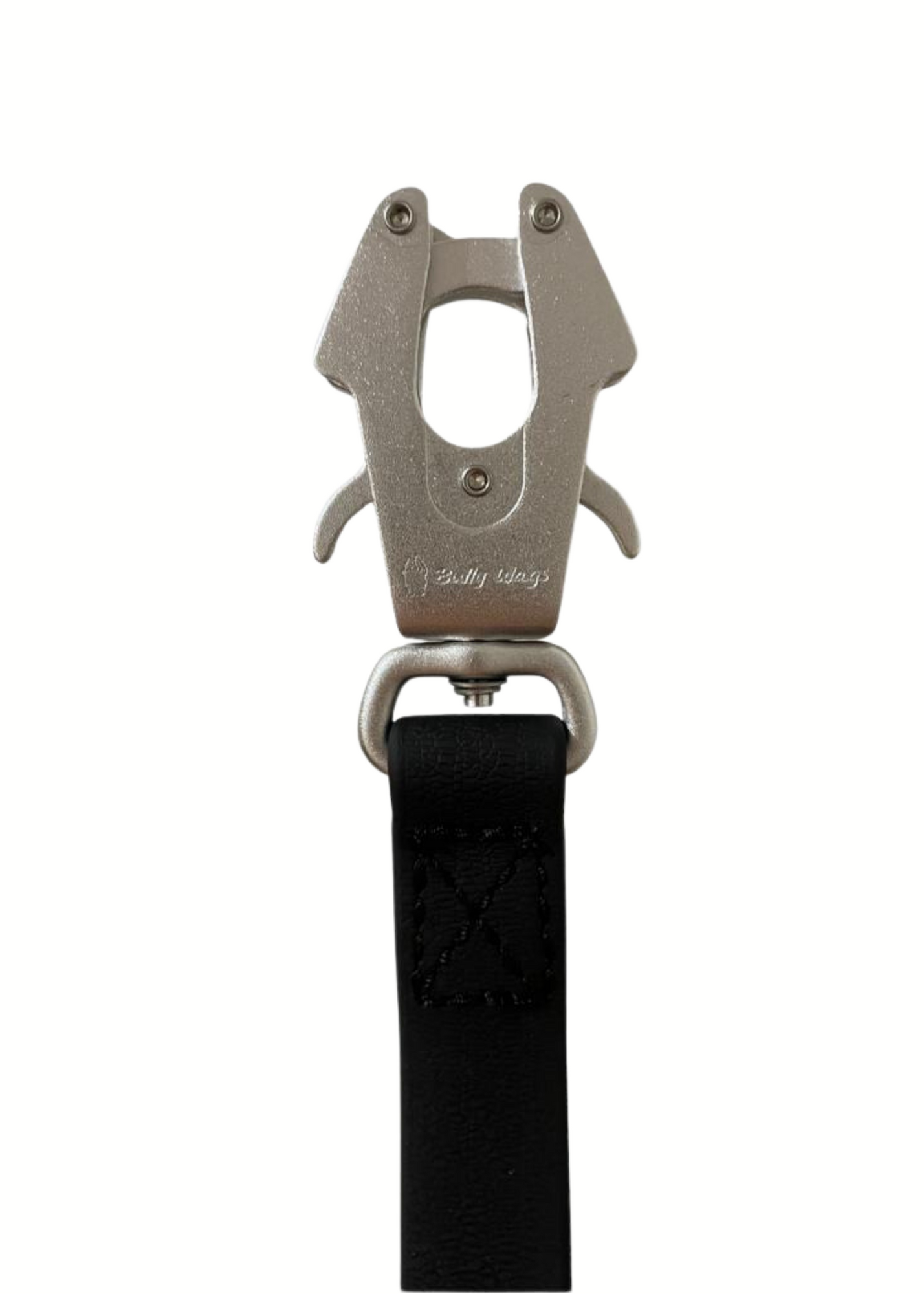 Bully Wags - Vattentät PVC Hundkoppel: Silver / 120 cm