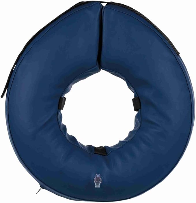 Trixie uppblåsbar tratt för hund M (40–45 cm) – mjuk skyddskrage
