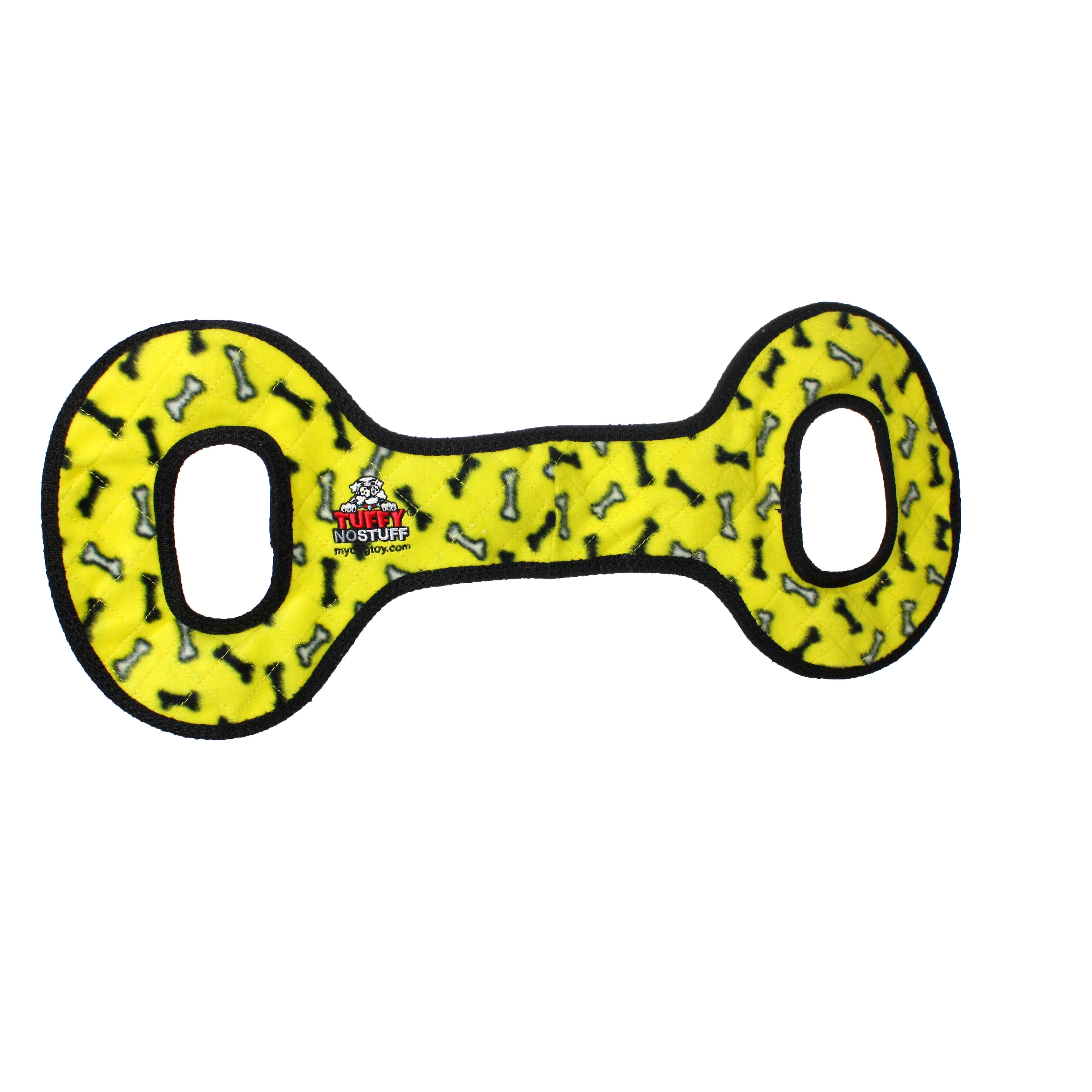 Tuffy No Stuff Ultimate Tug-O-War – Gul pipande dragleksak