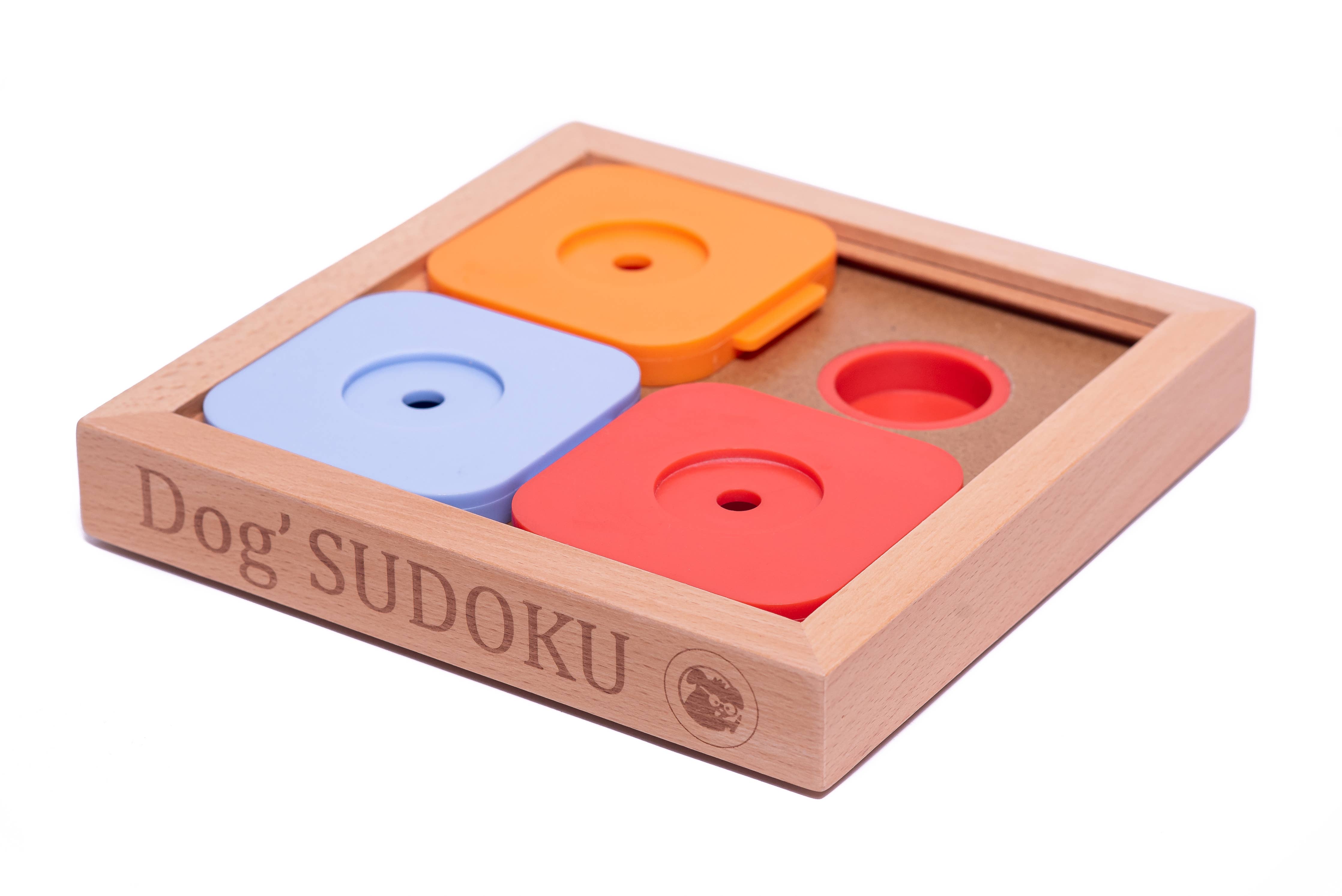 My Intelligent Dogs - SUDOKU Medium Basic Färg - intelligent husdjurspussel