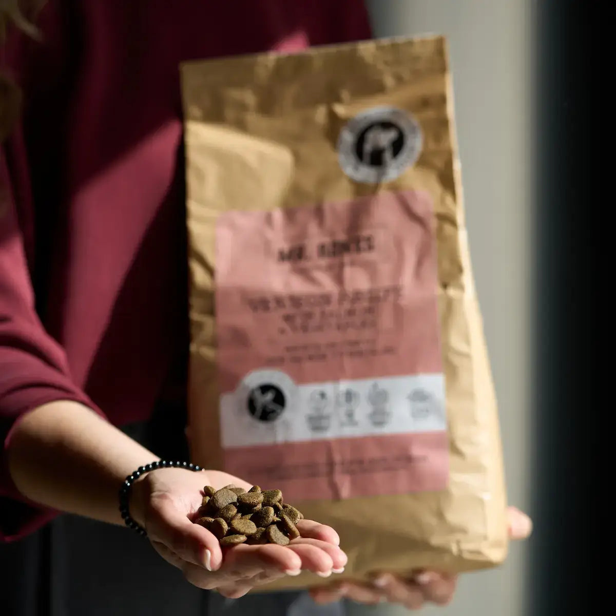 Mr.Bones - Natural Pet Products - Torrfoder för hundar – Spannmålsfritt recept med rådjur