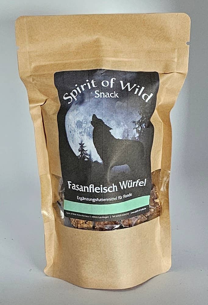 Spirit of Wild - Spirit of Wild Snack fasanköttbitar : 100g
